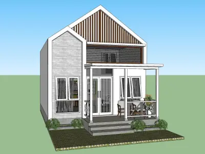 Small Home Tiny house 3D model