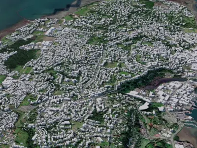 Suva - Fiji 3D model