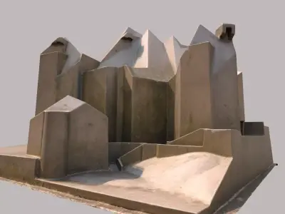 Mariendom Neviges Neviges Dome 3D Model 3D model