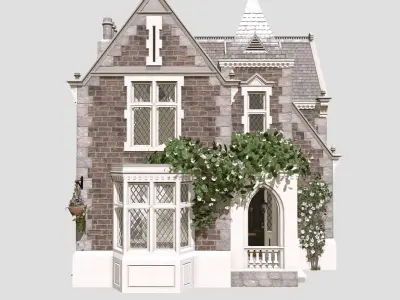 Victorian House - Abbotsfield Lodge 3D model