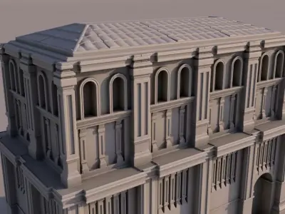 Building 3D print model