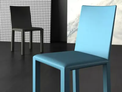 Kuva pair of chairs 3D model