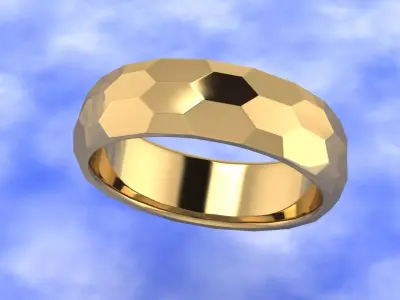 ring octagon 3D print model
