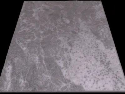 Mecca and the Red Sea coast of Saudi Arabia - tile n24 e39 3D model