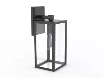 WALL LAMP Low-poly 3D model