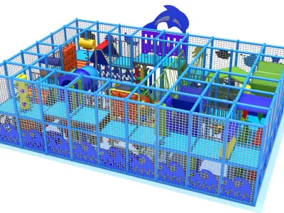 Indoor Playground 3D model
