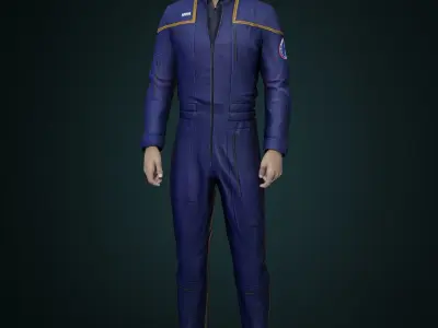 NX-01 Archer For G8M 3D model