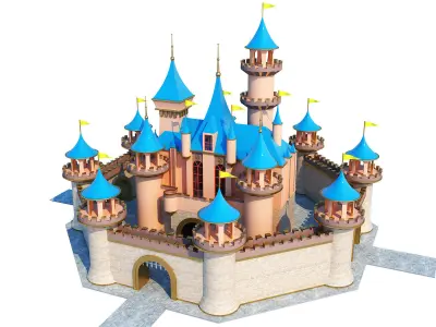 Park Castle House 3D model