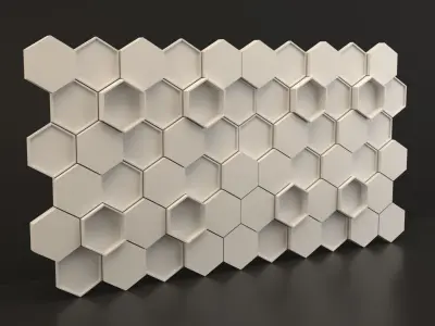 3d wall panel  3D model