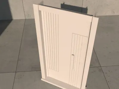 EXTERIOR DOOR E2 3D model