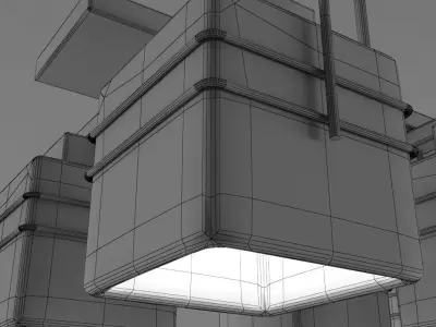 Lamp lust Luminex 588 Klip 3D model