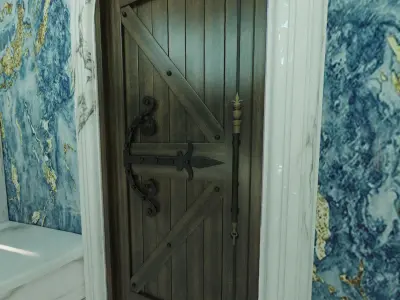 TURKISH BATH 360 VIEW Low-poly 3D model