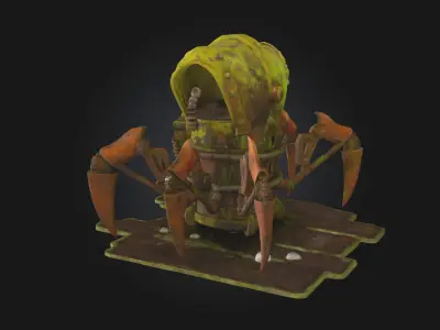 Rusty Sentinel  Guardian of Forgotten Times 3D model
