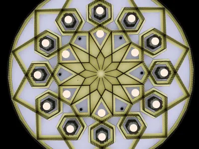 Willowlamp MANDALA BLACK DIAMOND 3D model