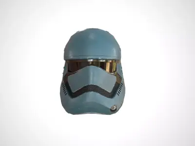 Star Wars Stormtrooper Helmet - Blue Steel  Low-poly 3D model