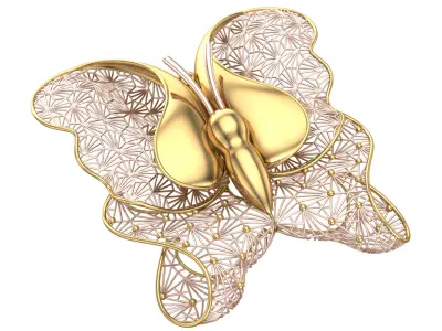 Golden Wings-Wings of Summer-Half Set-H2-15- 3D print model