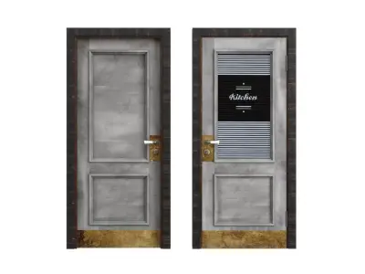 Doors Brothers DOOR LOFT 4 3D model