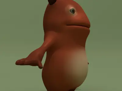 Monster Sweetie Kevin 3D model