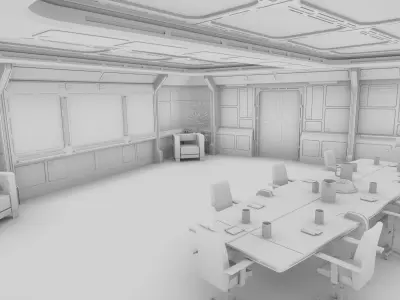 Starship Conference Room B 3D model
