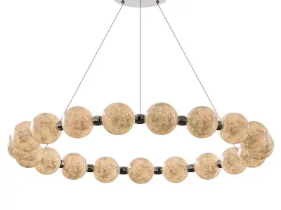 Lampatron FOUETTE ring chandelier 3D model