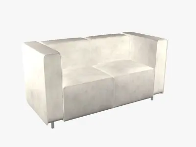 Modern sofa 3 3D model