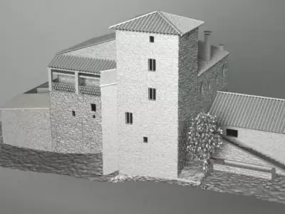 COTTAGE castle 3D model