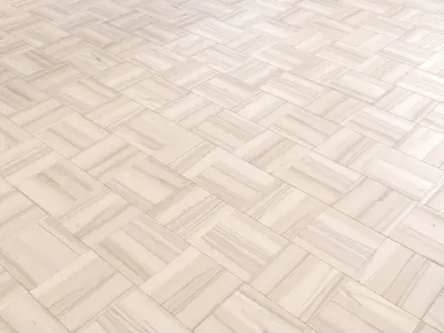 Parquet - Laminate - Wooden floor 4 in 1 Low-poly 3D model