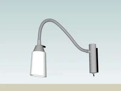 reading wall lamp 3D model