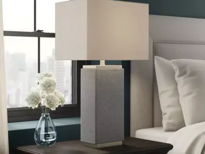 Wesolowski Table Lamp Set 3D model