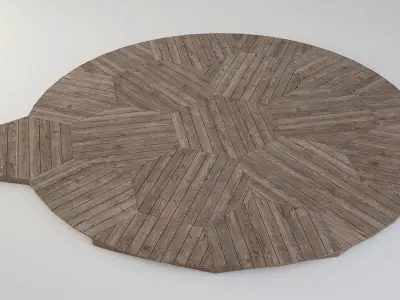 Frameless Glass Dome 3D model