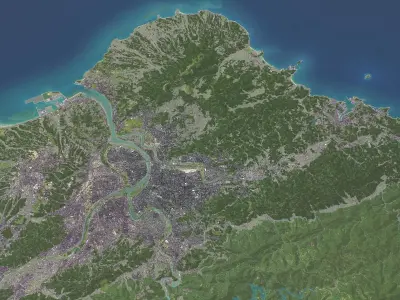 New Taipei Low-poly 3D model