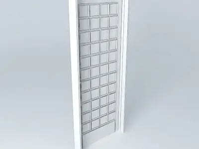 portaedson door with squares Free 3D model