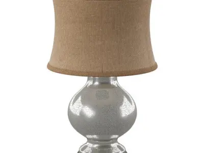 Thinder Metallic Table Lamp 3D model