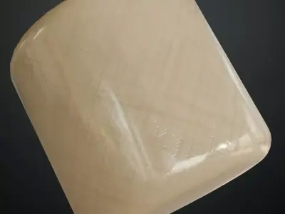 Polished Metal Diagonal PBR Seamless Texture