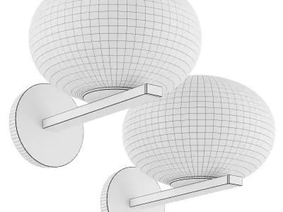 Alba 176 wall lamp 3D model