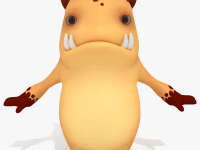 Chars Collection monster 3D model