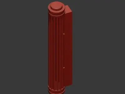 Wall Lamp Gascogne S 3D model purchase