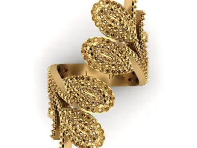 Jewelry ring 185 3D print model