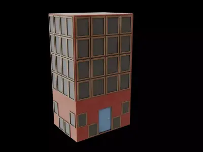 building Low-poly 3D model 31