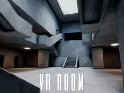 VR Room Low-poly 3D model purchase