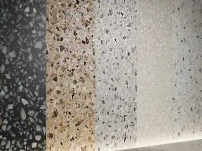 Terrazzo Material 5-1 Pbr Seamless Texture