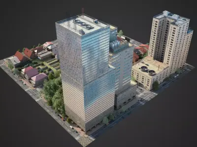 City District C6-R10 3D model