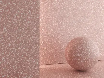 Terrazzo Material and Tile - Set 09 Texture