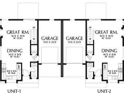 Modern Two Story 6 Room Design with Full 3D Model  Drawings  Free 3D model