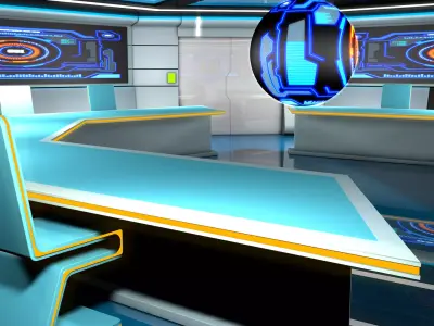 Sci Fi Interior  3D model