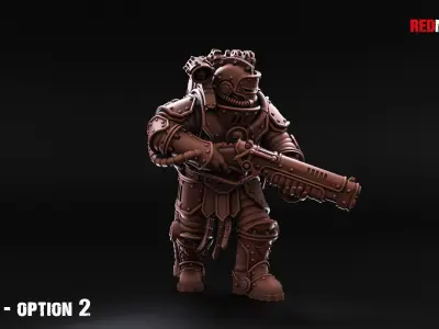 Solar Guard - Kill Squad - Imperial Force 3D print model