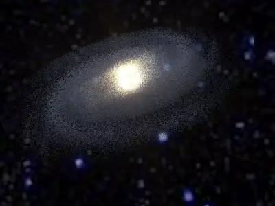 Milky Way Galaxy 3D model