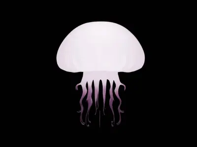 Indirect jellyfish lighting 3D model