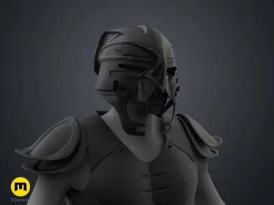 Kull Warrior Set- Stargate 3D print model