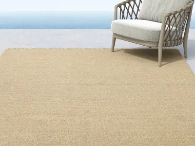 Siesta Rug Rectangular 3D model